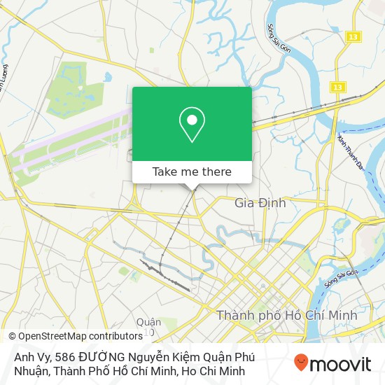 Anh Vy, 586 ĐƯỜNG Nguyễn Kiệm Quận Phú Nhuận, Thành Phố Hồ Chí Minh map