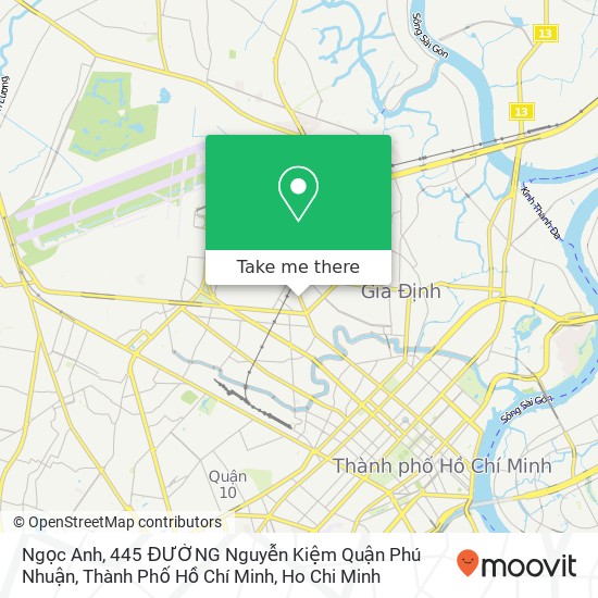 Ngọc Anh, 445 ĐƯỜNG Nguyễn Kiệm Quận Phú Nhuận, Thành Phố Hồ Chí Minh map