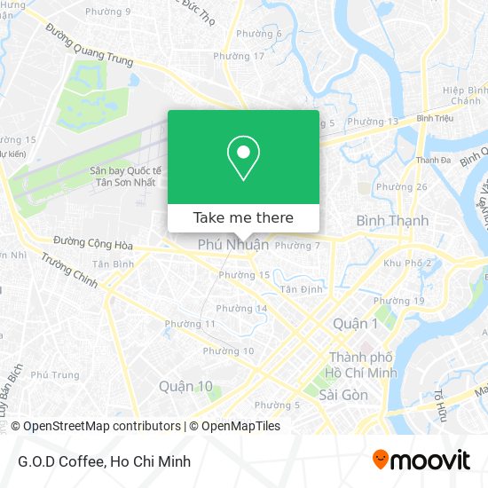 G.O.D Coffee map