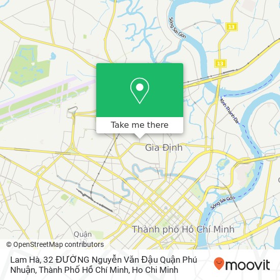 Lam Hà, 32 ĐƯỜNG Nguyễn Văn Đậu Quận Phú Nhuận, Thành Phố Hồ Chí Minh map