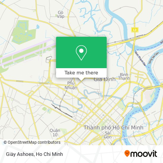 Giày Ashoes map