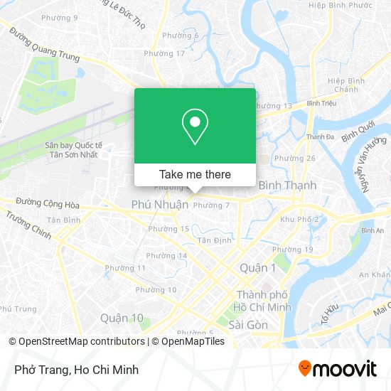 Phở Trang map