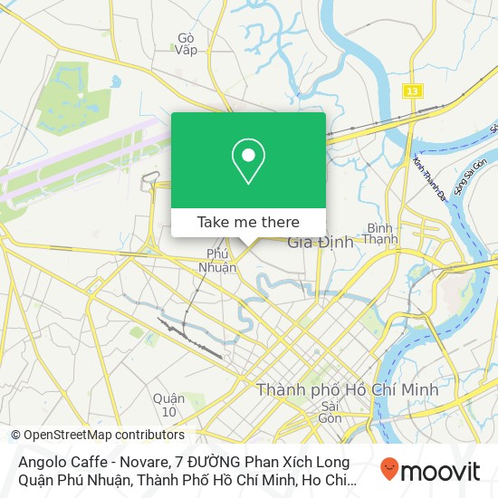 Angolo Caffe - Novare, 7 ĐƯỜNG Phan Xích Long Quận Phú Nhuận, Thành Phố Hồ Chí Minh map