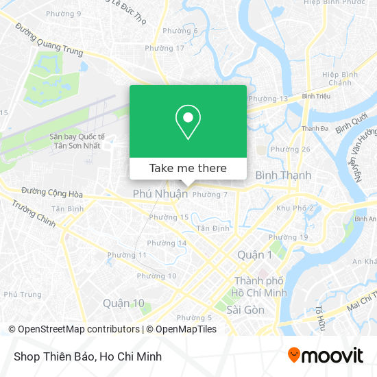 Shop Thiên Bảo map