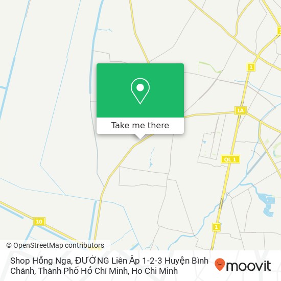 Shop Hồng Nga, ĐƯỜNG Liên Ấp 1-2-3 Huyện Bình Chánh, Thành Phố Hồ Chí Minh map