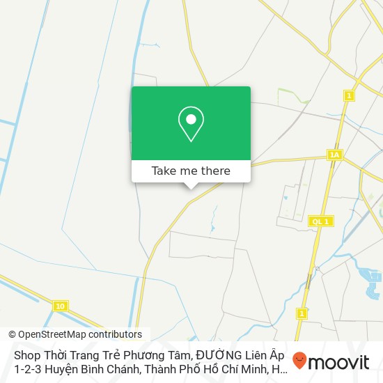 Shop Thời Trang Trẻ Phương Tâm, ĐƯỜNG Liên Ấp 1-2-3 Huyện Bình Chánh, Thành Phố Hồ Chí Minh map
