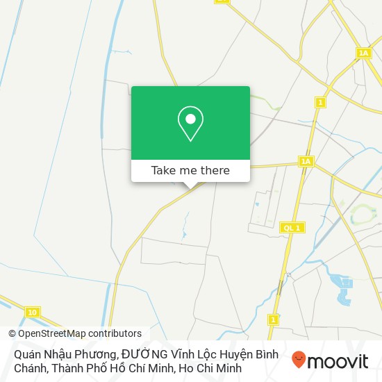 Quán Nhậu Phương, ĐƯỜNG Vĩnh Lộc Huyện Bình Chánh, Thành Phố Hồ Chí Minh map