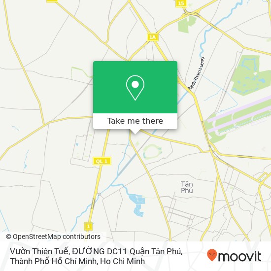 Vườn Thiên Tuế, ĐƯỜNG DC11 Quận Tân Phú, Thành Phố Hồ Chí Minh map