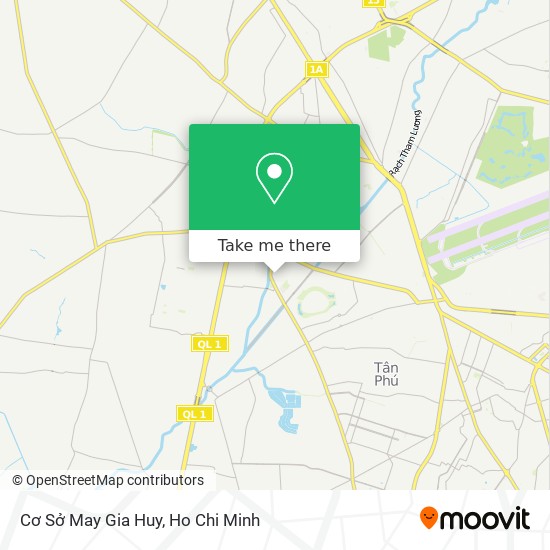 Cơ Sở May Gia Huy map