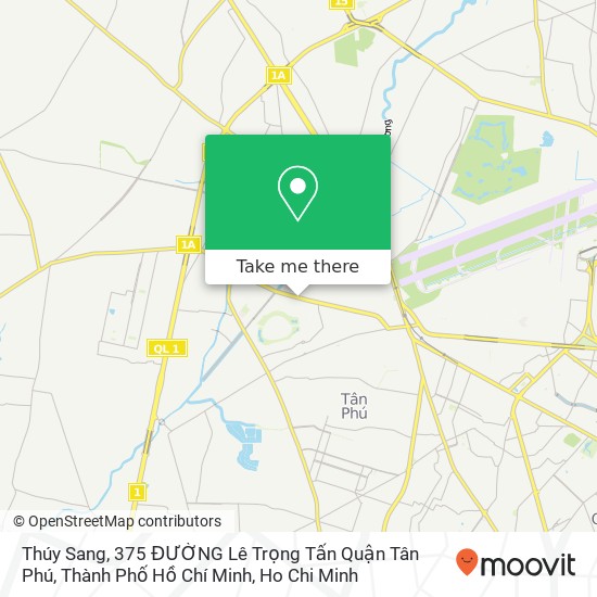 Thúy Sang, 375 ĐƯỜNG Lê Trọng Tấn Quận Tân Phú, Thành Phố Hồ Chí Minh map