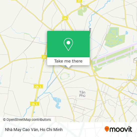 Nhà May Cao Vân map