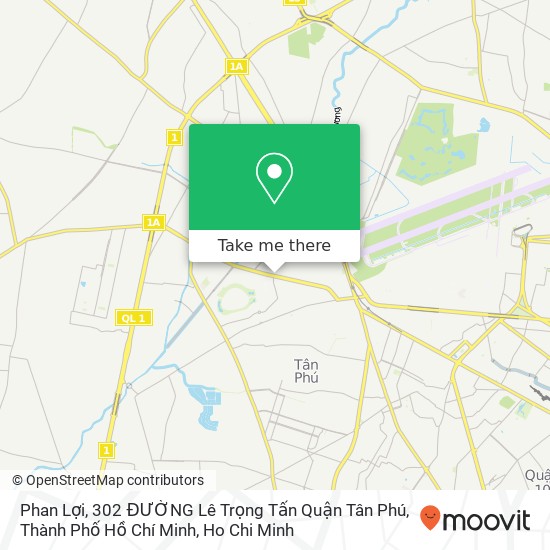 Phan Lợi, 302 ĐƯỜNG Lê Trọng Tấn Quận Tân Phú, Thành Phố Hồ Chí Minh map