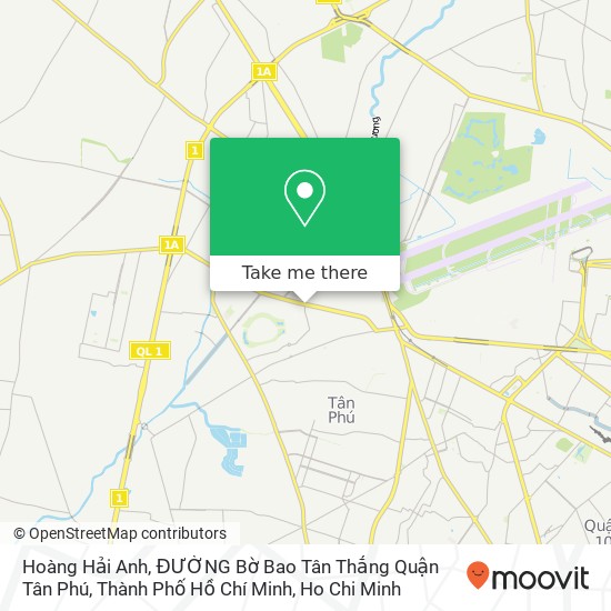 Hoàng Hải Anh, ĐƯỜNG Bờ Bao Tân Thắng Quận Tân Phú, Thành Phố Hồ Chí Minh map