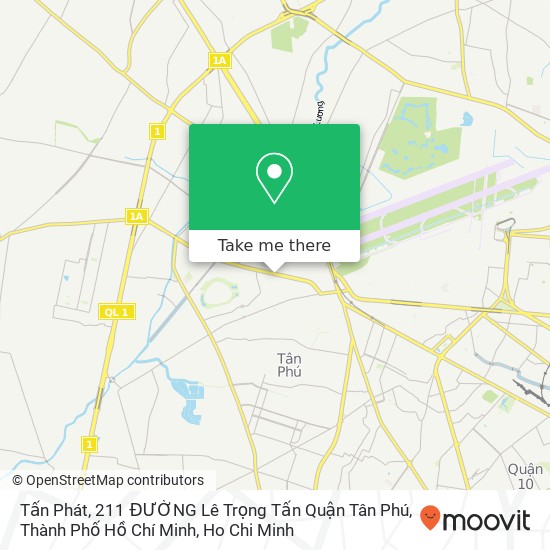 Tấn Phát, 211 ĐƯỜNG Lê Trọng Tấn Quận Tân Phú, Thành Phố Hồ Chí Minh map