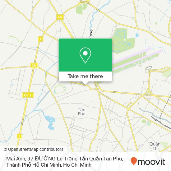 Mai Anh, 97 ĐƯỜNG Lê Trọng Tấn Quận Tân Phú, Thành Phố Hồ Chí Minh map