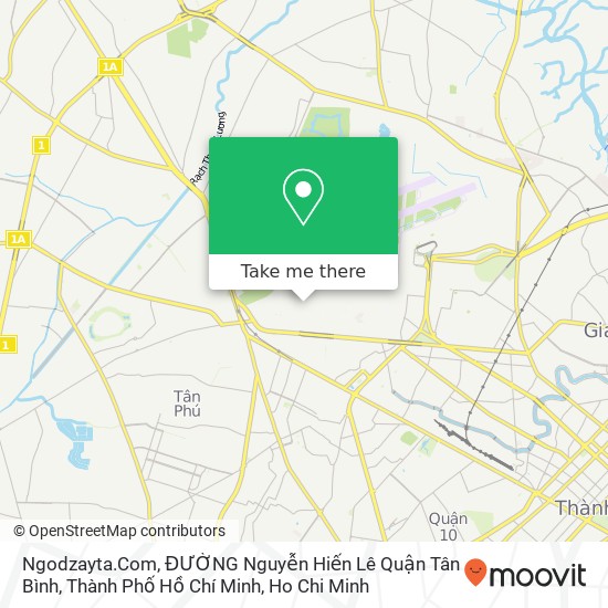 Ngodzayta.Com, ĐƯỜNG Nguyễn Hiến Lê Quận Tân Bình, Thành Phố Hồ Chí Minh map