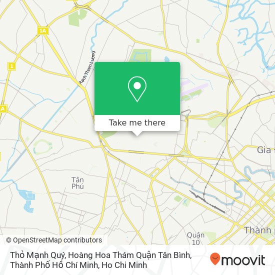 Thỏ Mạnh Quý, Hoàng Hoa Thám Quận Tân Bình, Thành Phố Hồ Chí Minh map