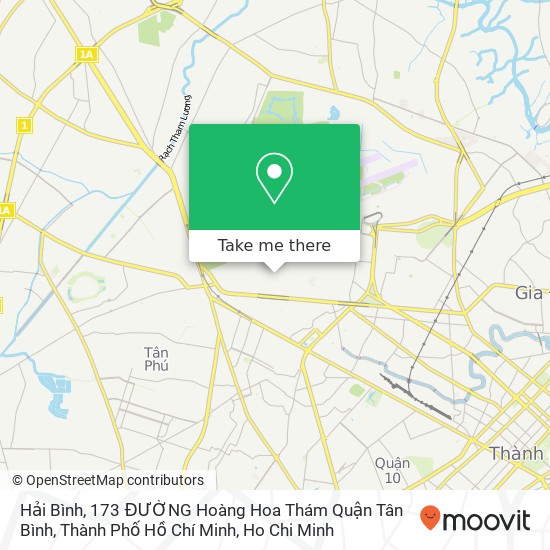 Hải Bình, 173 ĐƯỜNG Hoàng Hoa Thám Quận Tân Bình, Thành Phố Hồ Chí Minh map