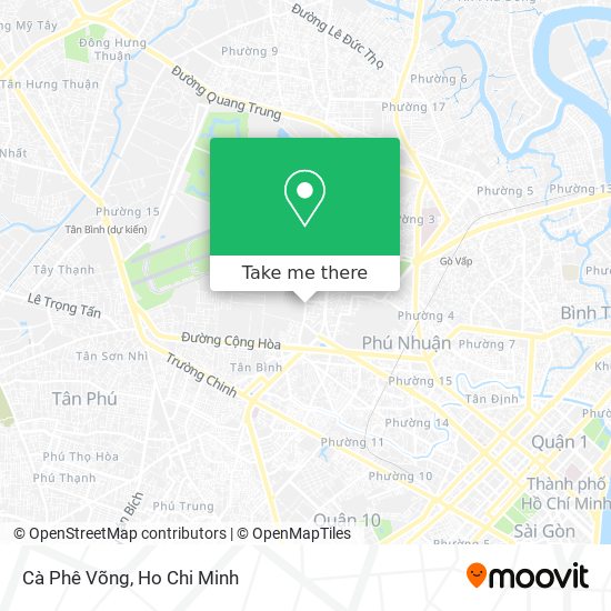 Cà Phê Võng map