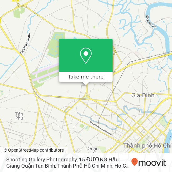 Shooting Gallery Photography, 15 ĐƯỜNG Hậu Giang Quận Tân Bình, Thành Phố Hồ Chí Minh map