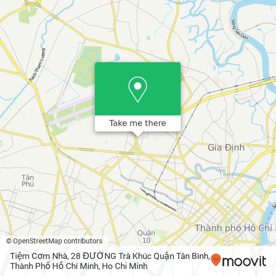 Tiệm Cơm Nhà, 28 ĐƯỜNG Trà Khúc Quận Tân Bình, Thành Phố Hồ Chí Minh map
