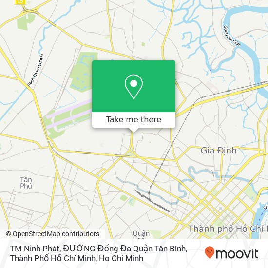 TM Ninh Phát, ĐƯỜNG Đống Đa Quận Tân Bình, Thành Phố Hồ Chí Minh map