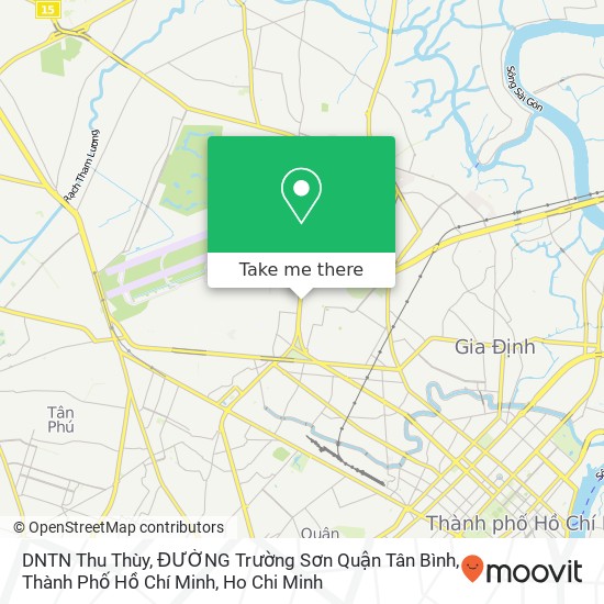 DNTN Thu Thùy, ĐƯỜNG Trường Sơn Quận Tân Bình, Thành Phố Hồ Chí Minh map