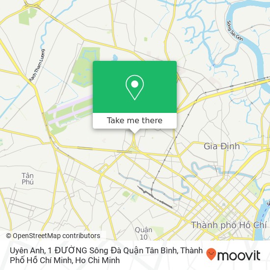 Uyên Anh, 1 ĐƯỜNG Sông Đà Quận Tân Bình, Thành Phố Hồ Chí Minh map