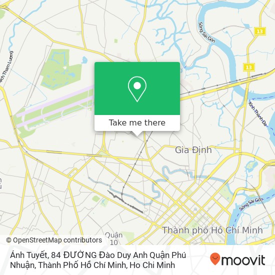 Ánh Tuyết, 84 ĐƯỜNG Đào Duy Anh Quận Phú Nhuận, Thành Phố Hồ Chí Minh map