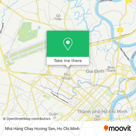 Nhà Hàng Chay Hương Sen map