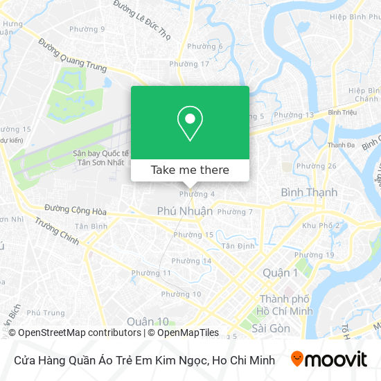 Cửa Hàng Quần Áo Trẻ Em Kim Ngọc map