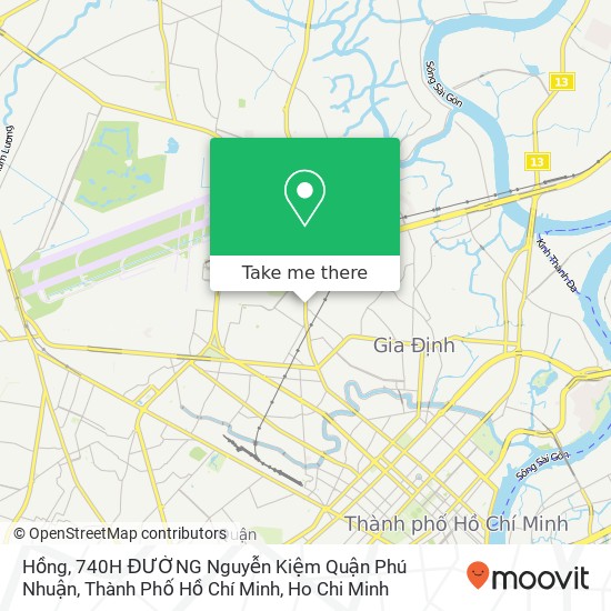 Hồng, 740H ĐƯỜNG Nguyễn Kiệm Quận Phú Nhuận, Thành Phố Hồ Chí Minh map