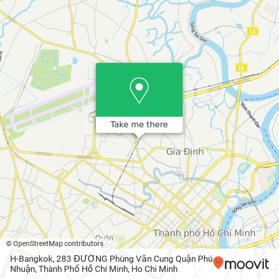 H-Bangkok, 283 ĐƯỜNG Phùng Văn Cung Quận Phú Nhuận, Thành Phố Hồ Chí Minh map