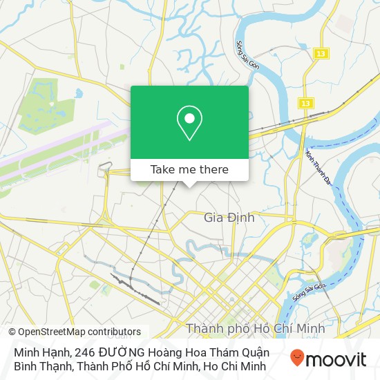 Minh Hạnh, 246 ĐƯỜNG Hoàng Hoa Thám Quận Bình Thạnh, Thành Phố Hồ Chí Minh map