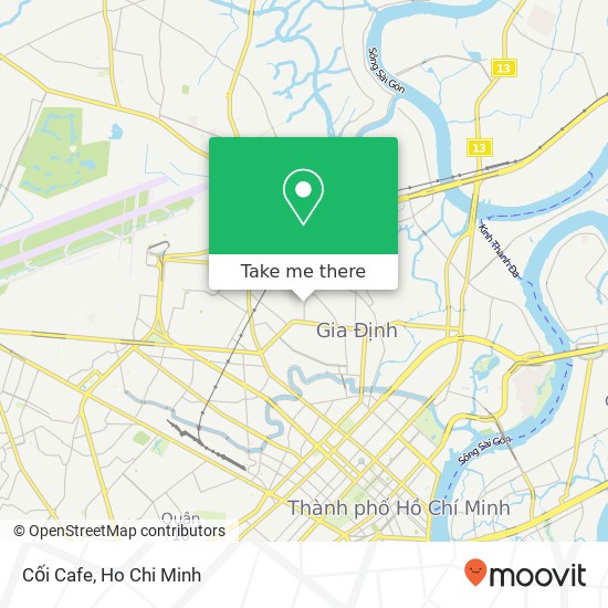 Cối Cafe map