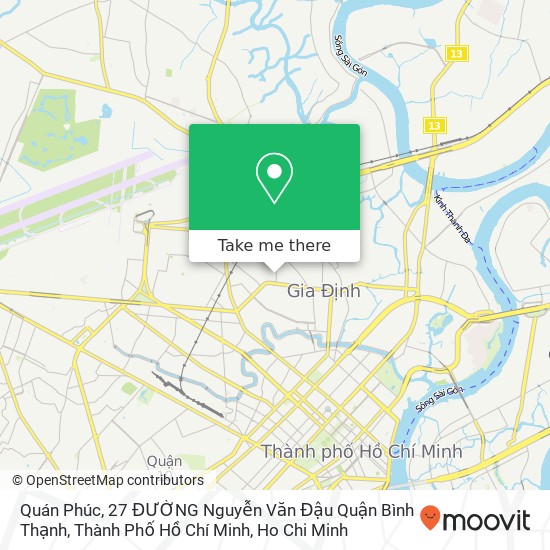 Quán Phúc, 27 ĐƯỜNG Nguyễn Văn Đậu Quận Bình Thạnh, Thành Phố Hồ Chí Minh map