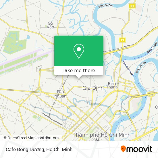 Cafe Đông Dương map