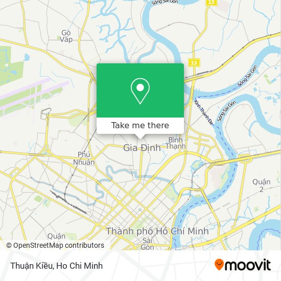 Thuận Kiều map