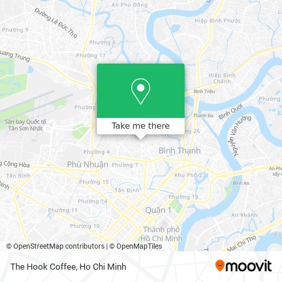 The Hook Coffee map