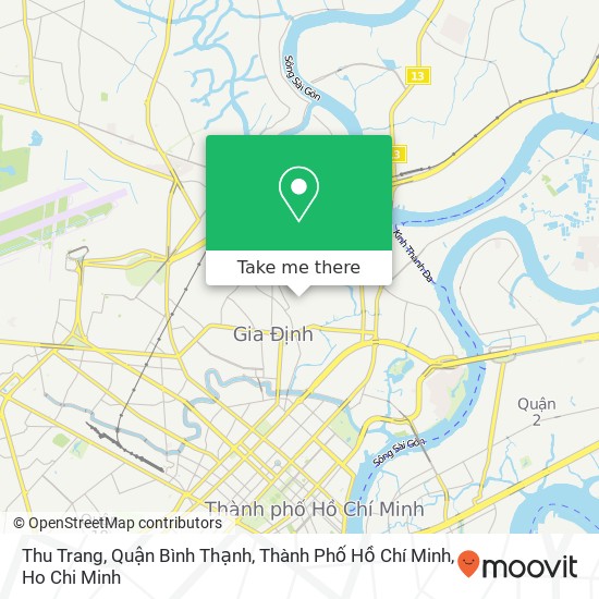 Thu Trang, Quận Bình Thạnh, Thành Phố Hồ Chí Minh map