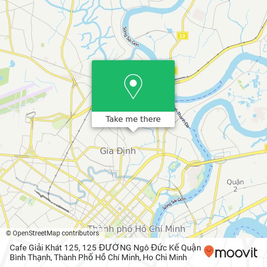 Cafe Giải Khát 125, 125 ĐƯỜNG Ngô Đức Kế Quận Bình Thạnh, Thành Phố Hồ Chí Minh map