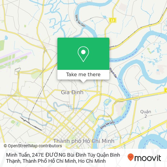 Minh Tuấn, 247E ĐƯỜNG Bùi Đình Túy Quận Bình Thạnh, Thành Phố Hồ Chí Minh map