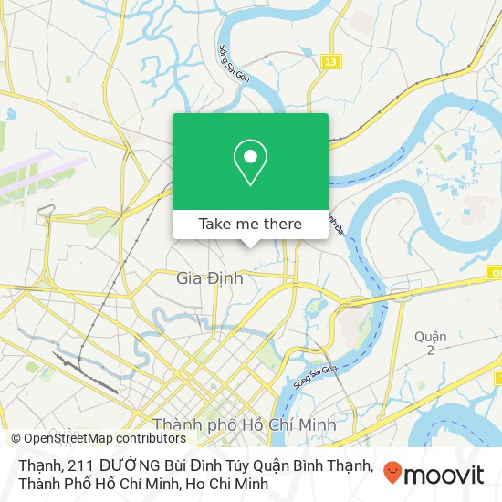 Thạnh, 211 ĐƯỜNG Bùi Đình Túy Quận Bình Thạnh, Thành Phố Hồ Chí Minh map