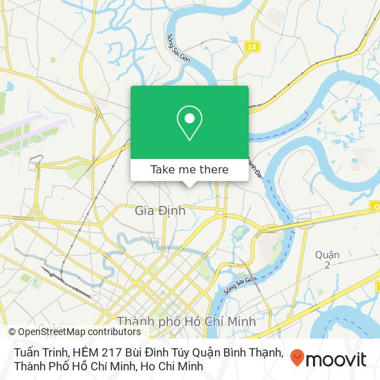 Tuấn Trinh, HẺM 217 Bùi Đình Túy Quận Bình Thạnh, Thành Phố Hồ Chí Minh map