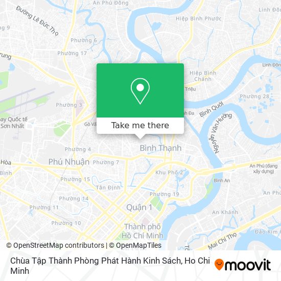 Chùa Tập Thành Phòng Phát Hành Kinh Sách map