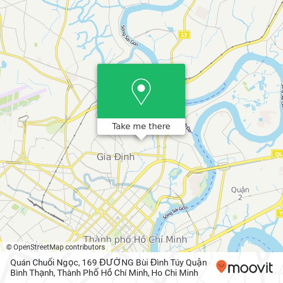 Quán Chuối Ngọc, 169 ĐƯỜNG Bùi Đình Túy Quận Bình Thạnh, Thành Phố Hồ Chí Minh map