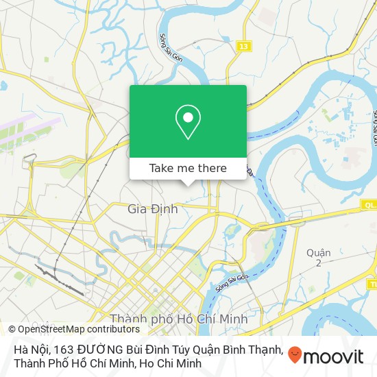 Hà Nội, 163 ĐƯỜNG Bùi Đình Túy Quận Bình Thạnh, Thành Phố Hồ Chí Minh map