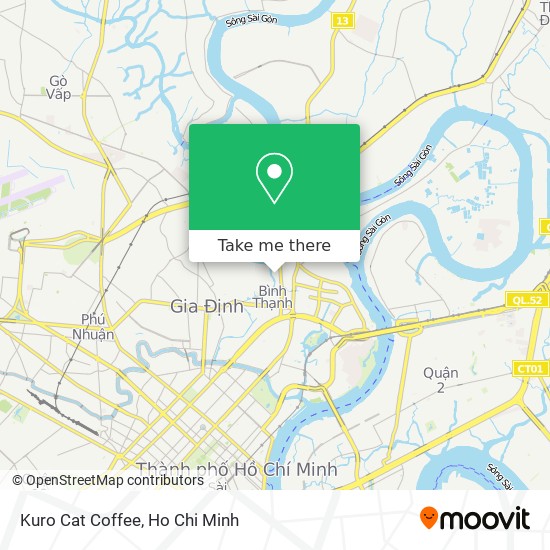 Kuro Cat Coffee map