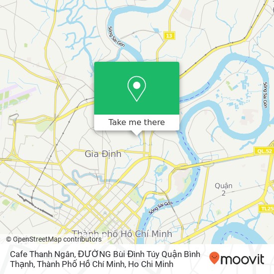 Cafe Thanh Ngân, ĐƯỜNG Bùi Đình Túy Quận Bình Thạnh, Thành Phố Hồ Chí Minh map