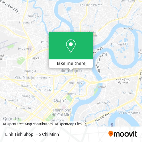 Linh Tinh Shop map